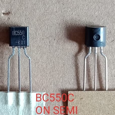 BC550 BC550C BC550CTA Transistor NPN ORIGINAL ON SEMI