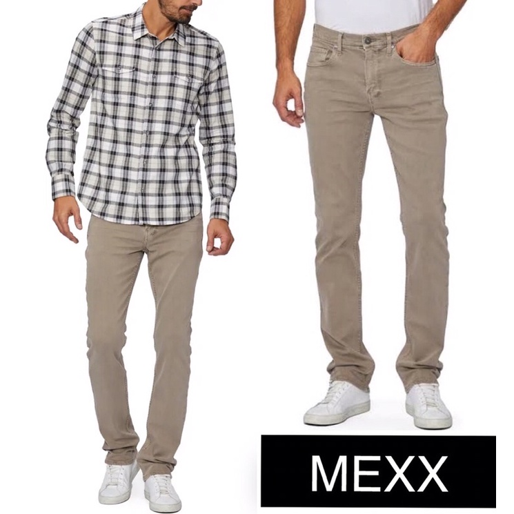 MEXX slim straight JEANS (beige)