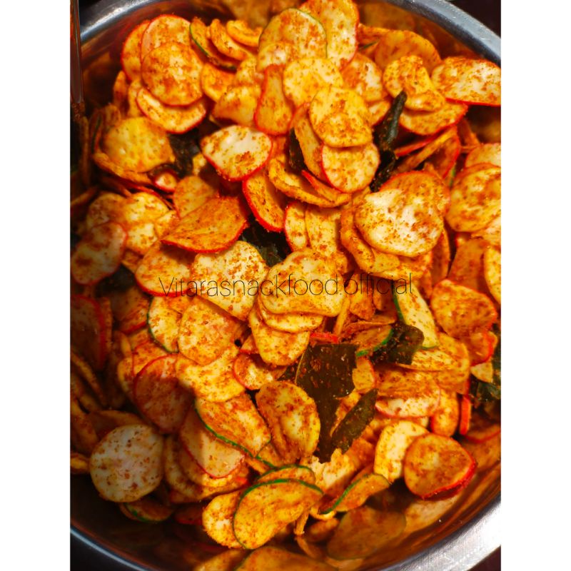 

1Kg Krupuk Seblak Daun Jeruk (Pedas Dan Berasa Kencurnya Bikin Nagih)