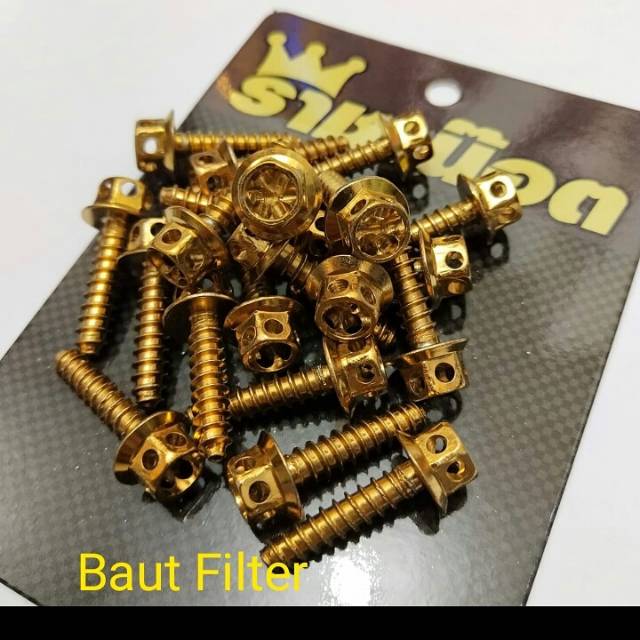 BAUT FILTER FLOWER BAUT FILTER HONDA YAMAHA UNIVERSAL