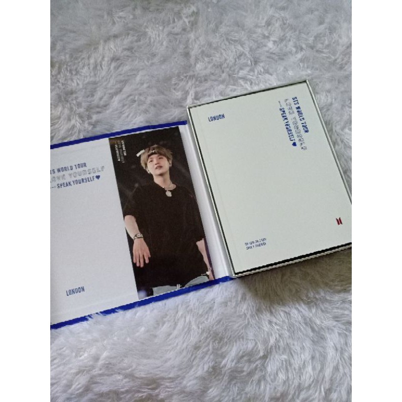BOOKMARK BTS LONDON YOONGI SUGA