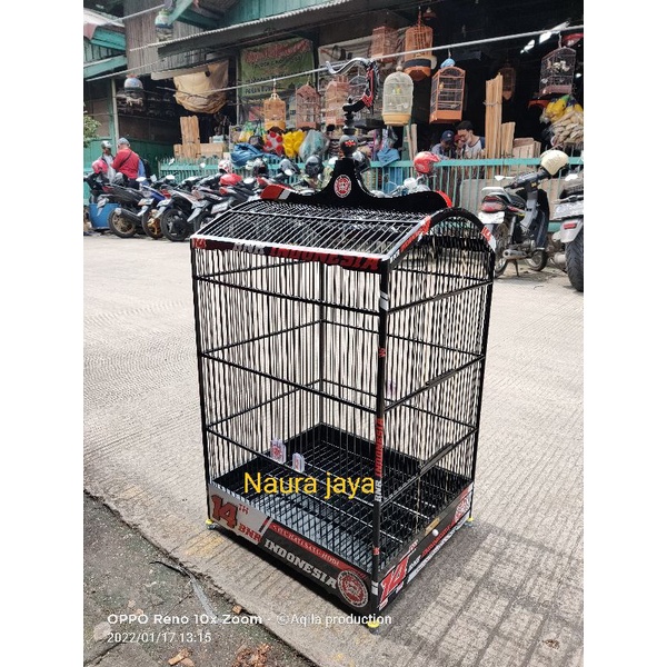Kandang Sangkar Kotak Decal BnR 14 th