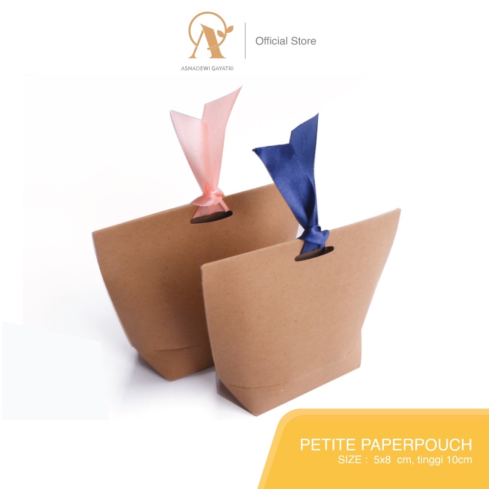

Ashadewi Gayatri - Petite Paperpouch Small / Paper Bag Souvernir Wedding / Paper