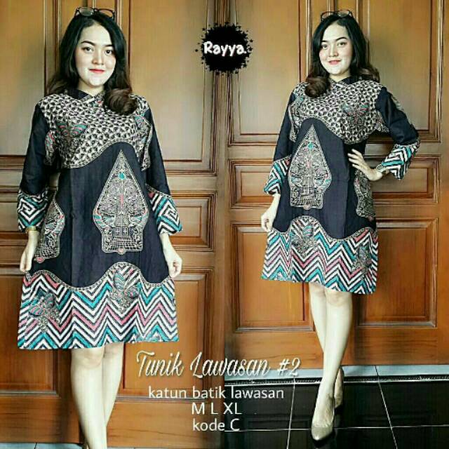 Tunik jumbo batik wayang gunungan
