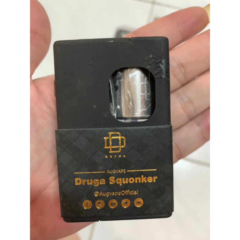 Druga Squonk Box With Druga RDA 22MM Authentic