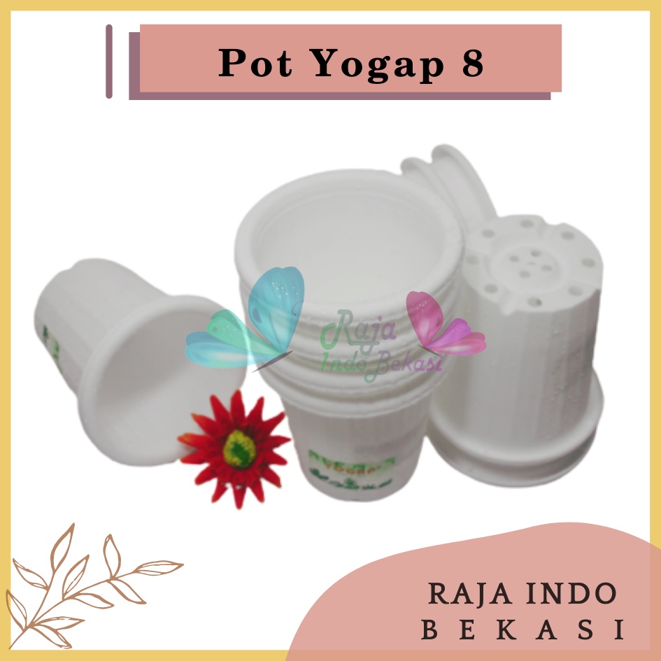 Pot Yogap 8 Putih Pot Yogap 10 13 15 17 18 19 25 30 Pot Yogap Murah