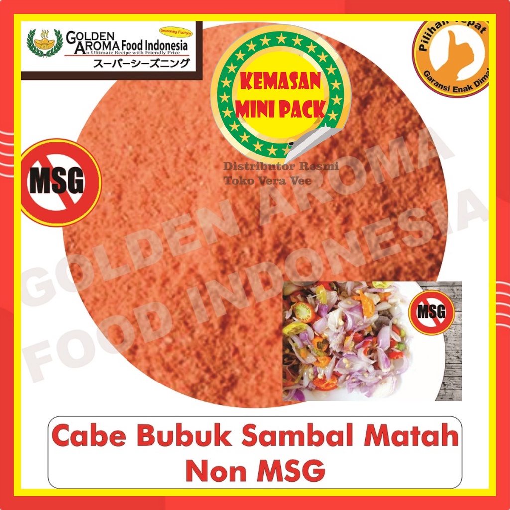 

Cabe Bubuk Sambal Matah Non MSG 50Gr Bubuk Cabe Sambal Matah Non MSG Makanan Bisa Kiloan Chilli Powder Super Pedas Aneka Bahan Instan Murah Enak Terbaik Kering Terjamin Halal Premium Sushi Bukan 100Gr 100 Gram Aida Jepang Antaka Thailand