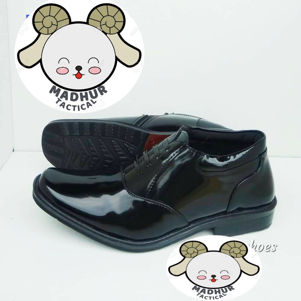 Sepatu PDH Kilap TNI POLRI Sepatu PDH 02 Sepatu PDH Security Satpam