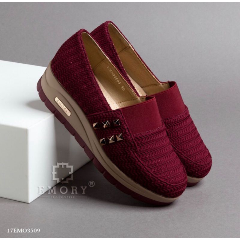 sepatu wedges wanita EMORY ORI NEW 2022 PROMO RAMADHAN