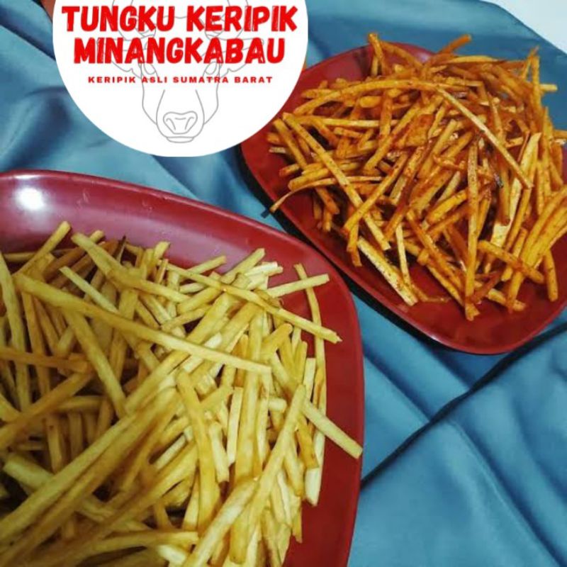 

SANJAI LIDI BALADO/SANJAI LIDI BUMBU KUNING/KERIPIK SINGKONG/OLEH OLEH PADANG 250 gr