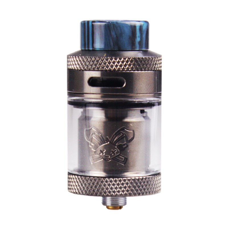 Hellvape X Heathen Dead Rabbit 24 RTA Atomizer - GUN METAL [Clone] Sby