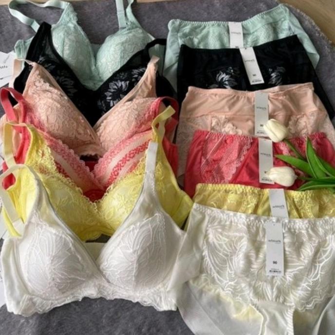 Hot Selmark Bra Set Pu//Full Tag Dan Label//Bra Dan Cd