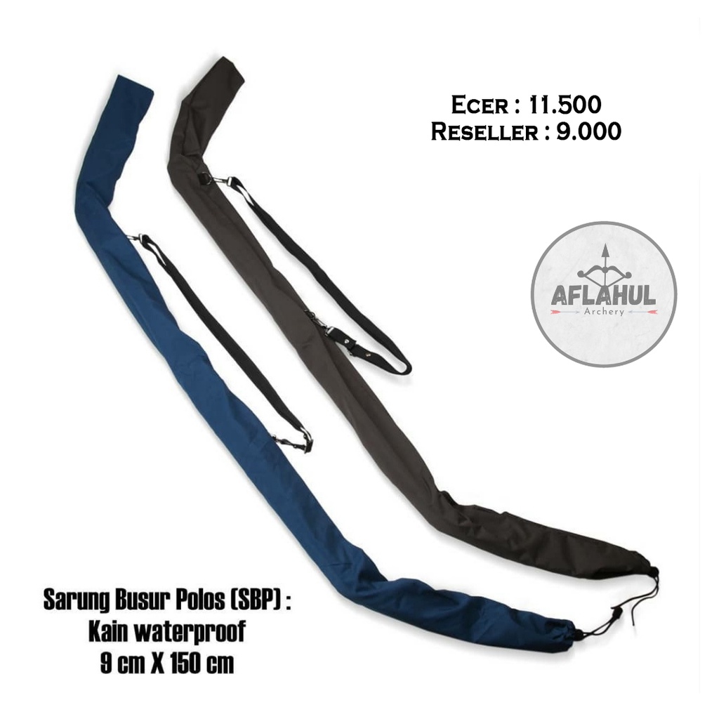 Sarung Busur Polos Aflahul Archery | Olahraga Panahan Murah Busur Panah Horsebow Archery
