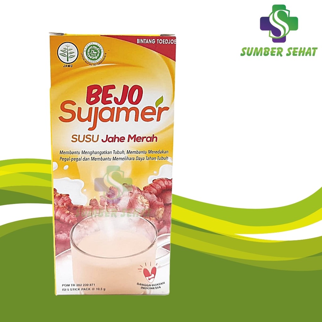 BEJO SUSU JAHE MERAH PAK 5 SACHET