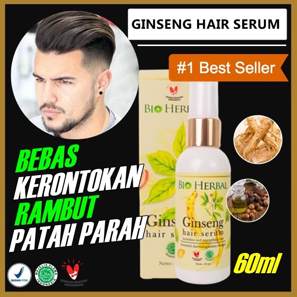 Bestseller Serum Rambut Rontok mengatasi rambut rontok pria aman terbaik murah original