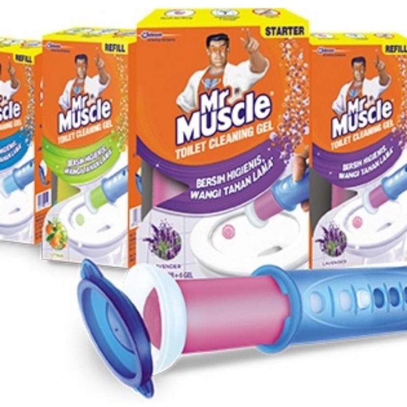 Mr Muscle Toilet Cleaning Gel Pembersih dan Pengharum Kloset & Toilet