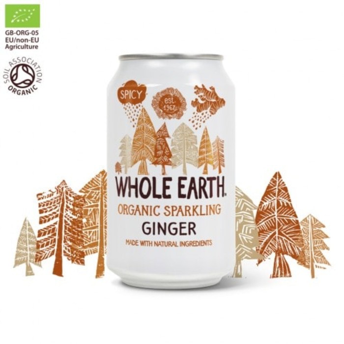 

Whole Earth Organic Sparkling Ginger Soft Drink 330ml