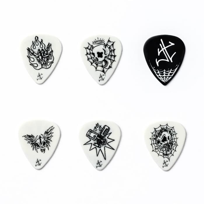 Dunlop James Hetfield Pick Tin Koleksi Gitar