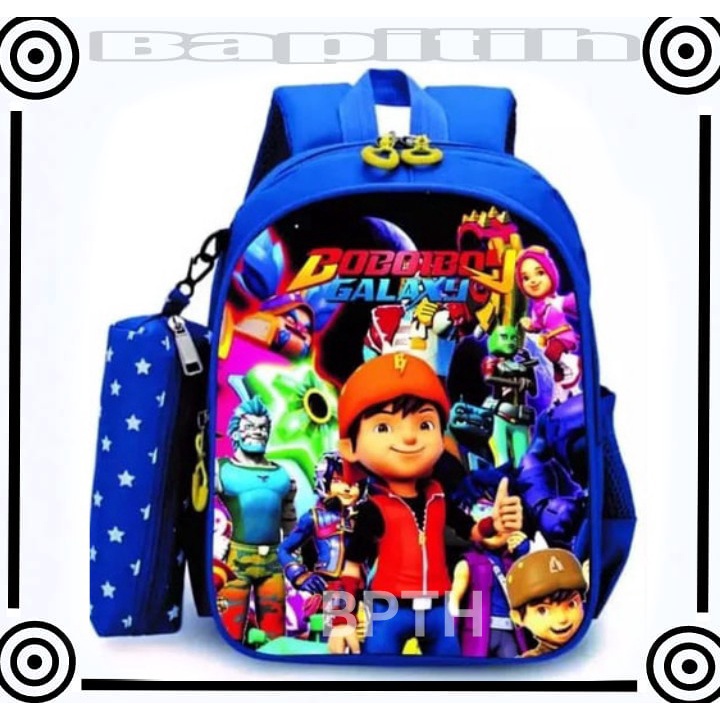 BPT TAS RANSEL BOBOIBOY Tas Ransel Fashion Sekolah Anak Laki Laki PAUD TK SD
