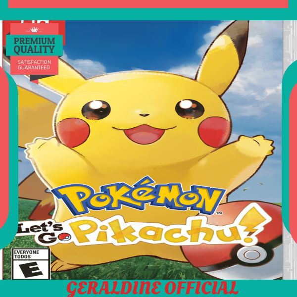 HARGA MIRING KASET NINTENDO SWITCH POKEMON LETS GO PIKACHU SECOND BEKAS