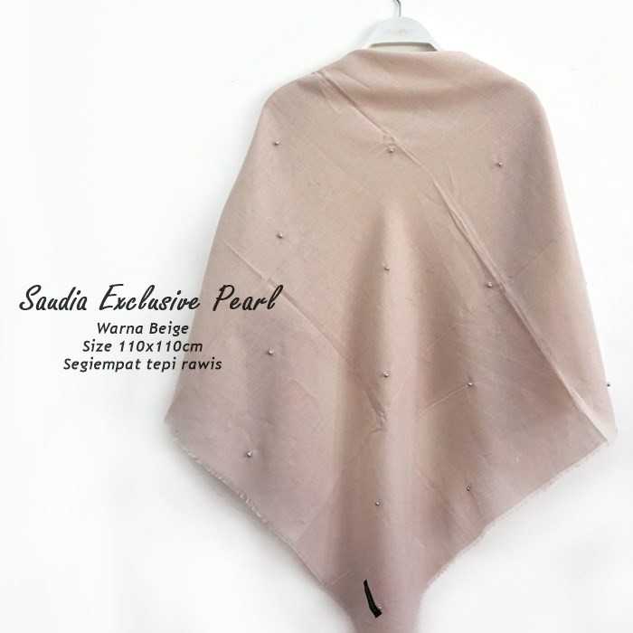 Saudia Mutiara / Saudia Pearl warna Beige