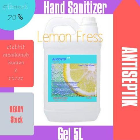 Hand Sanitizer Gel Antiseptik 5 Liter
