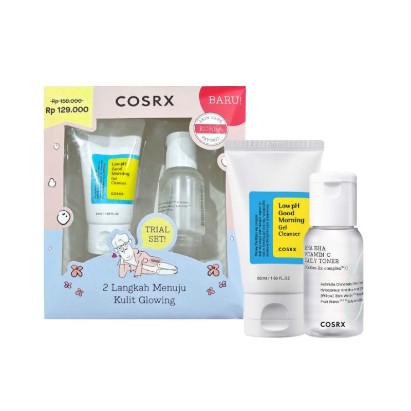 COSRX Series AHA/BHA C.Toner Low PH Good Morning Gel Cleanser Salicylic Acid (BPOM) (VIC)