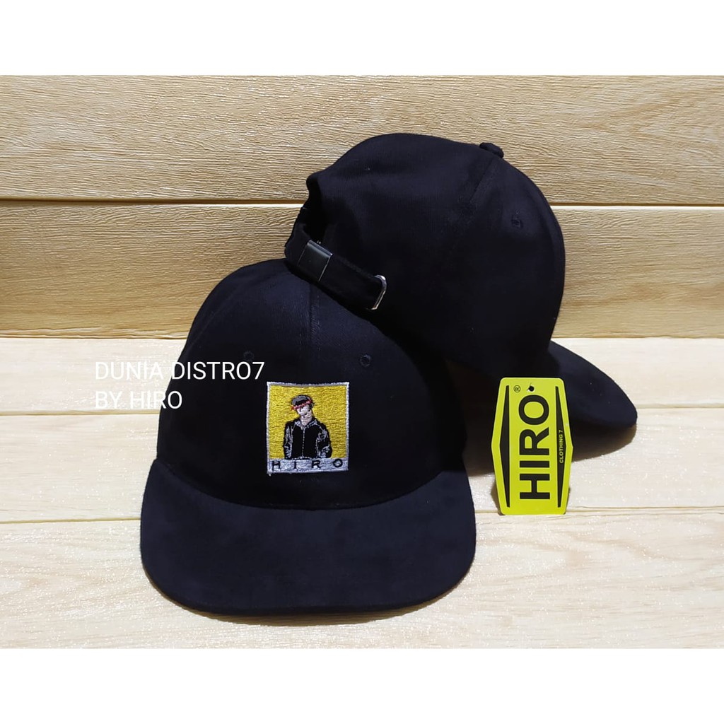 [COD]Topi Snapback Bordir HIRO New Model/Topi Distro Keren/Topi Distro Kekinian