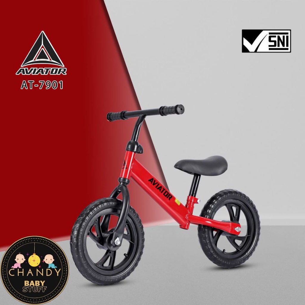 BALACE BIKE SEPEDA ANAK KESEIMBANGAN TANPA PEDAL AVIATOR AT - 7901