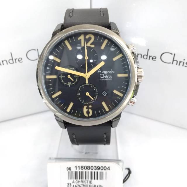 PROMO Jam Tangan Pria Merk Alexander Cristie Type Ac6267 Original Include Box