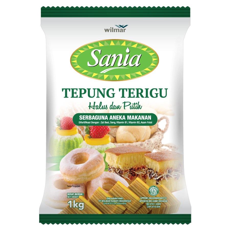 

Tepung Terigu Sania Serbaguna 1kg