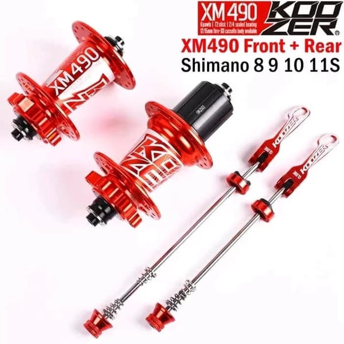 Hub Freehub Koozer XM490 Merah