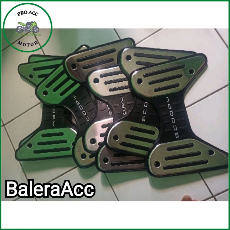 bordes karpet pijakan kaki NEW SCOOPY 2021-2023 original honda