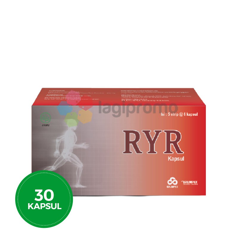 Erlimpex RYR 30 Kapsul Suplemen Mengurangi Lemak Darah