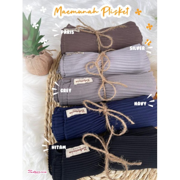 MAEMUNAH PLISKET BY ZABANIA