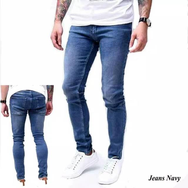 Celana jeans pria