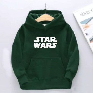 TokoMilkan - Sweater Hoodie Anak Laki Laki TFO &amp; SWARS Umur 5-11 Tahun Bahan Fleece