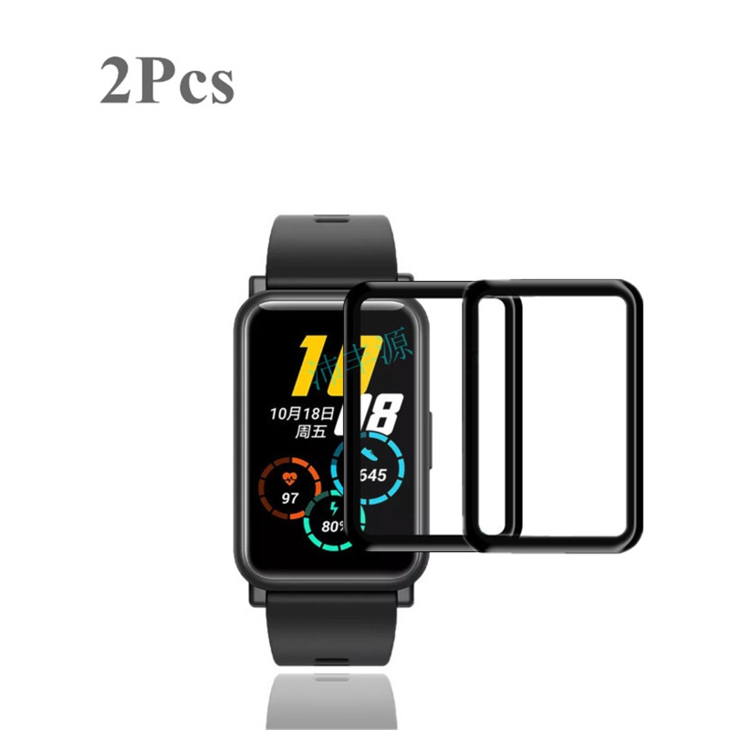 Cre 2pcs Film Pelindung Layar Smartwatch Huawei Watch Fit Honor Es