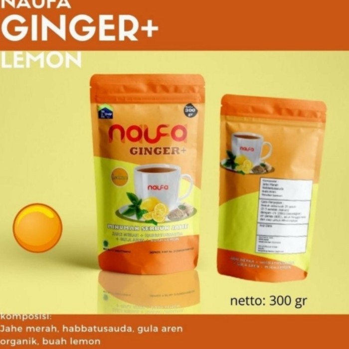 

NAUFA GINGER / Minuman Serbuk Jahe Asli Original - Lemon (BERKUALITAS)