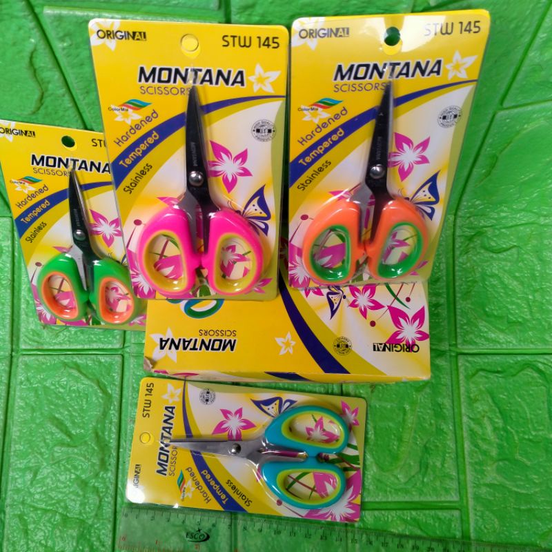 

SCISSORS MONTANA STW 145 GUNTING KECIL SERBAGUNA ATK GROSIR