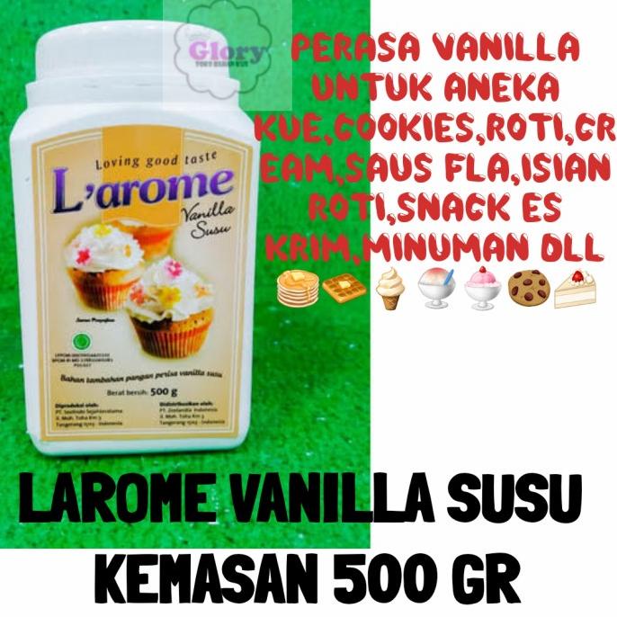 

larome vanilla susu 500 gr ---NEW---