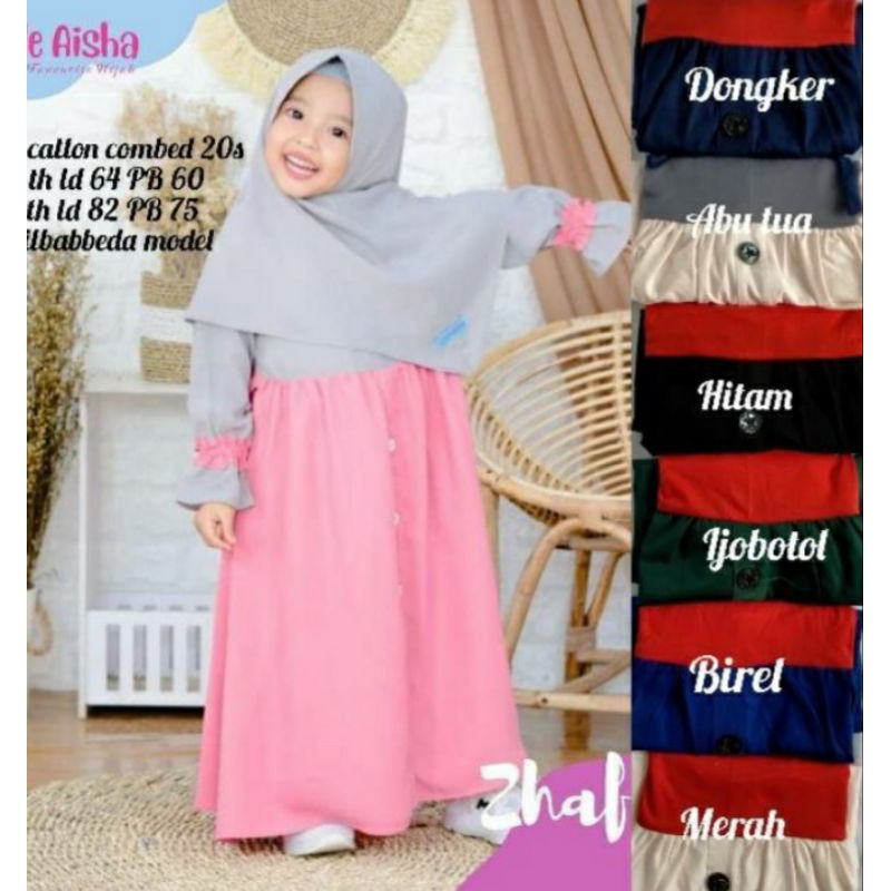 TERLARIS GAMIS ANAK 1SET//GAMIS KATUN ANAK