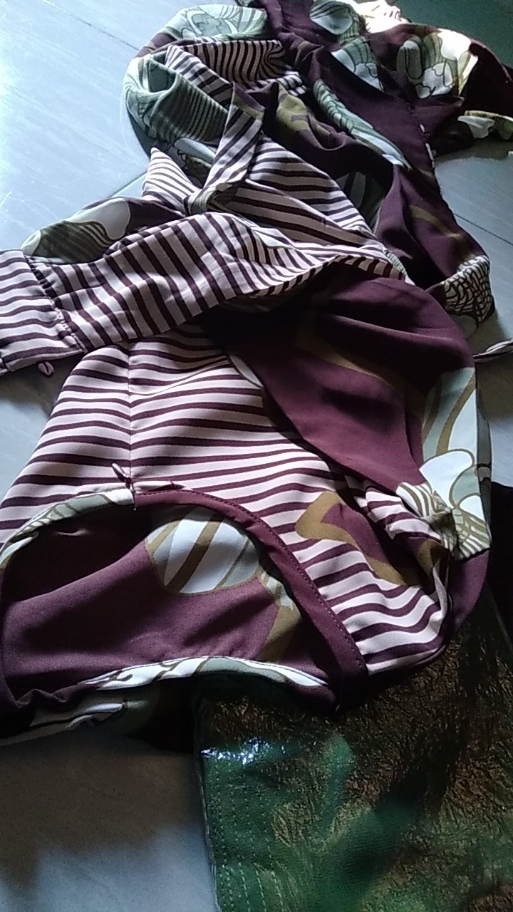 Rl-cod Syari Batik Monalisa Busui Premium Plus Khimar Ceruty 2 Layer Gamis Motif Cantik Termurah