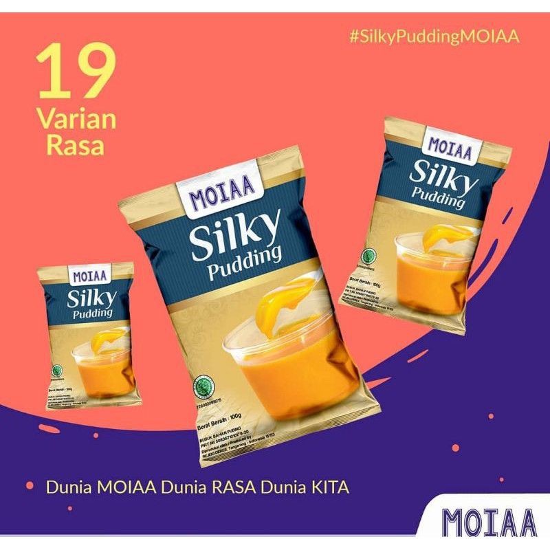 

Moiaa Silky Pudding 100gr 200gr