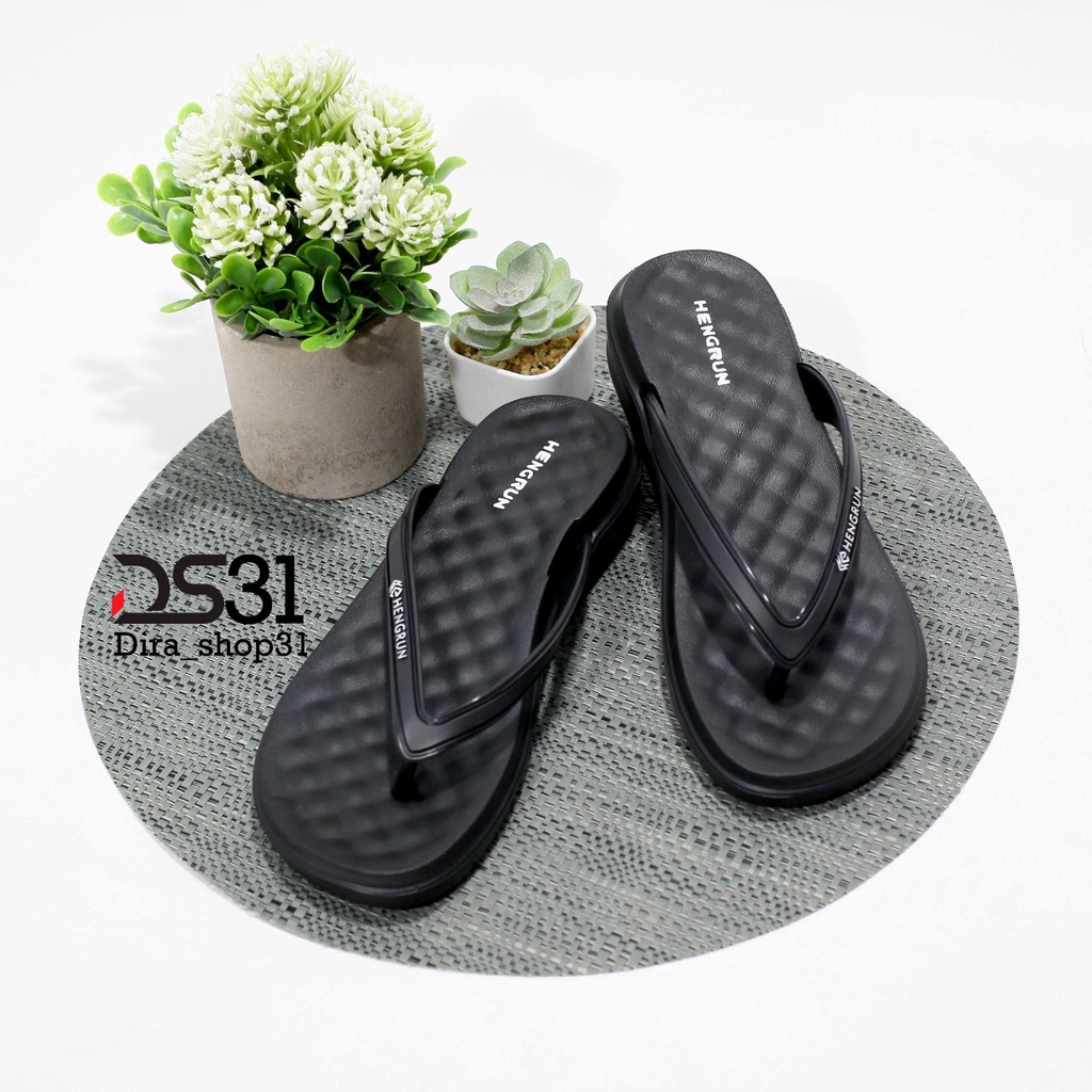 SANDAL JEPIT HENGRUN |SENDAL KEKINIAN |SENDAL CASUAL HENGRUN EMPUK DAN ENTENG