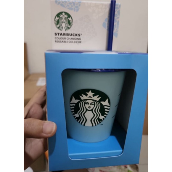 Starbucks Color Changing Reusable Cold Cup