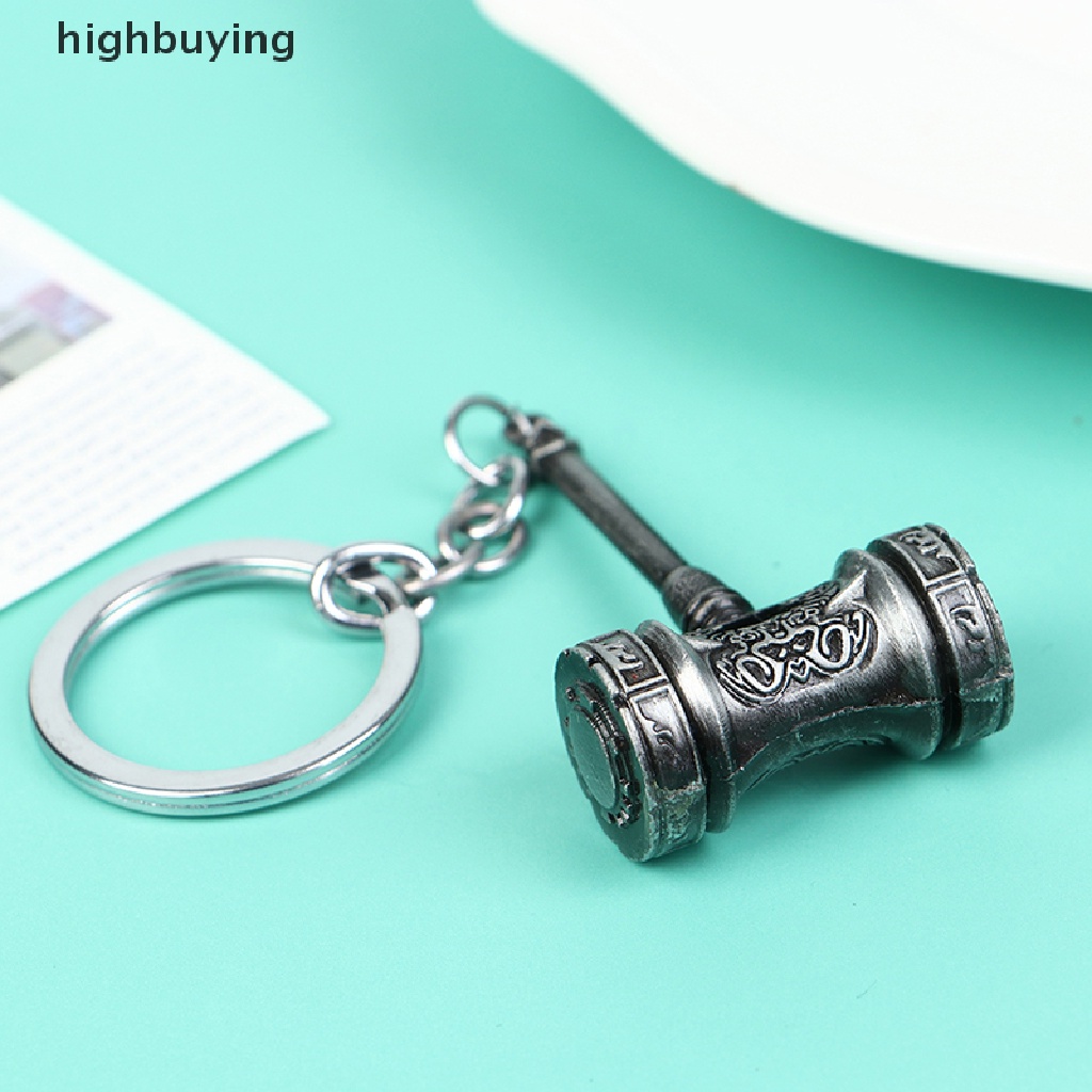 Hbid 1pc Mainan Miniatur Palu Haotian Bahan alloy Untuk Dekorasi