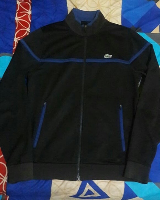 Tracktop lacoste black/france
