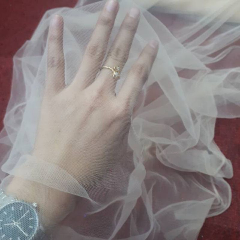 KAIN TILE POLOS PRANCIS/TILE MULTI/TILE POLOS GLITER/KAIN BAHAN TILE KEBAYA/TILE POLOS ATASAN WANITA