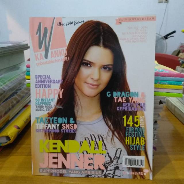Majalah Kawanku Kendall Jenner No. 182-2014, 23 Juli-6 Agustus 2014